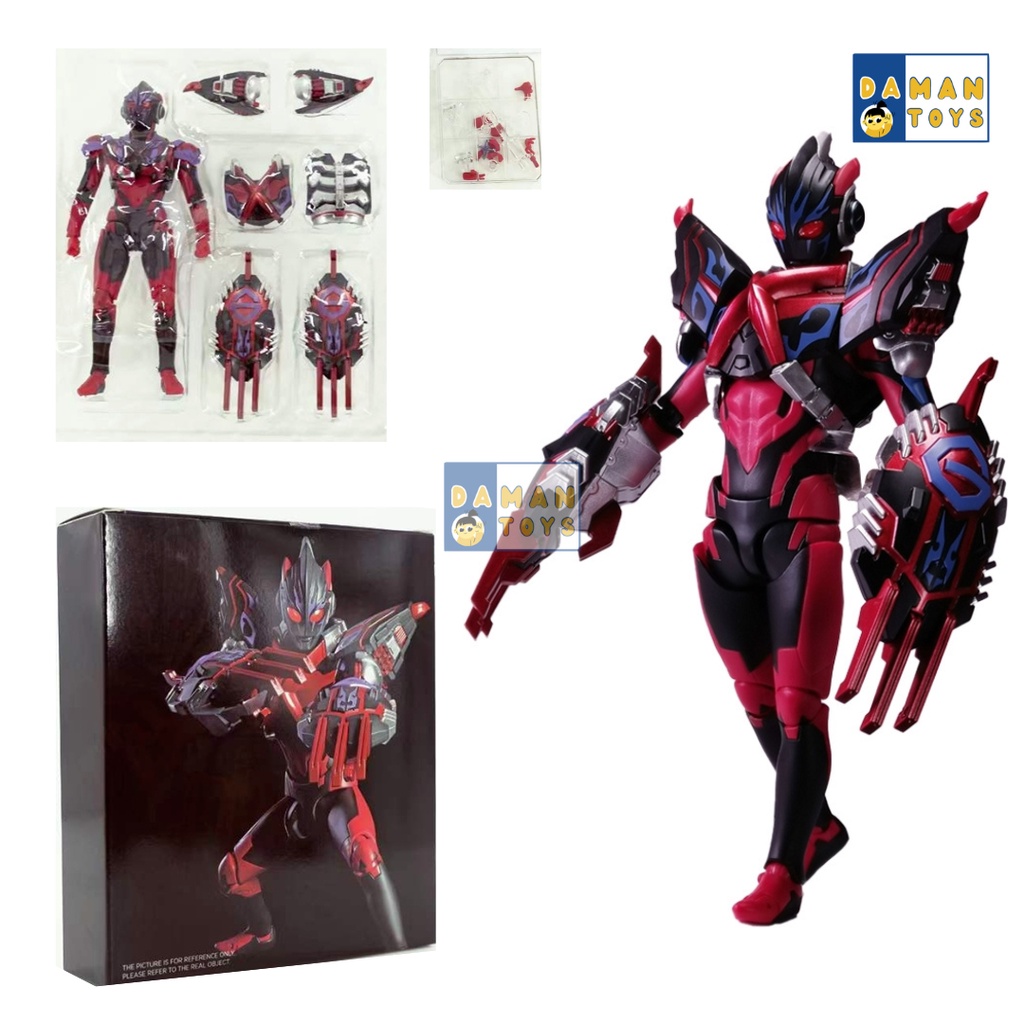 Action Figure SHF Ultraman Orb Spacium Zeperion/ Ultraman X And Gomora Armor/Zero/Murah