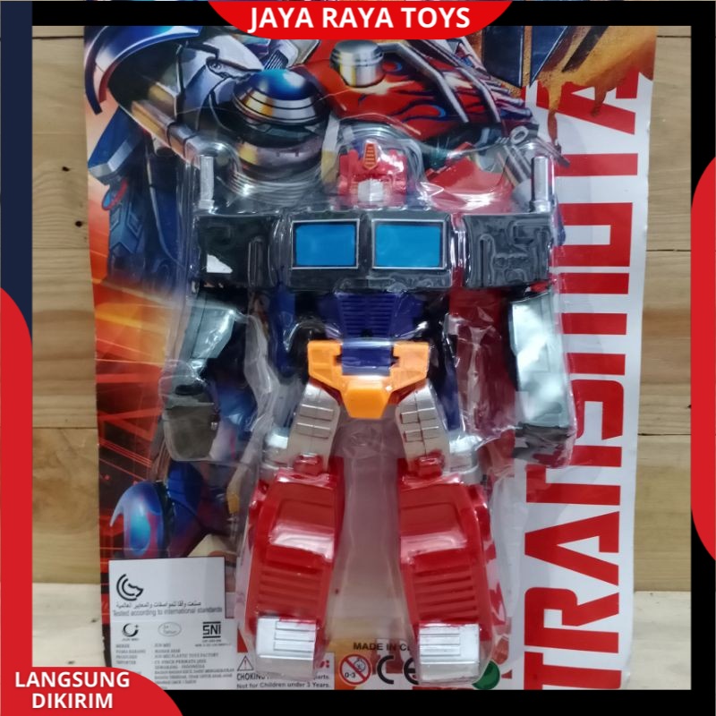 PROMO Mainan Anak Robot optimus brave destiny mobil berubah jadi robot Berkualitas SNI Versi Terbaru