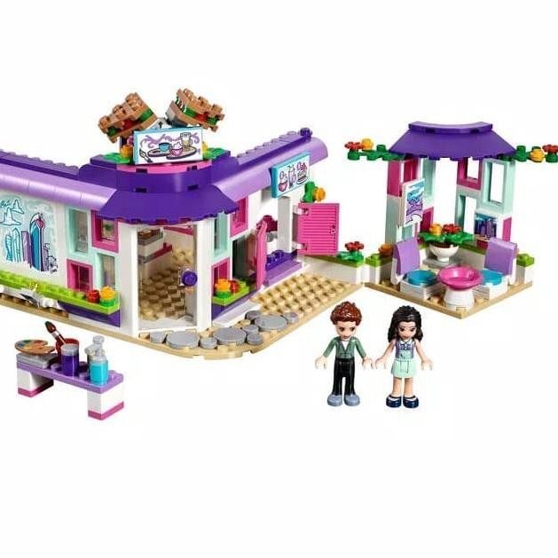 lego friends emma's art cafe