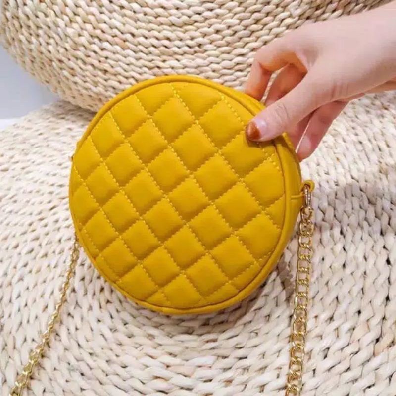 TAS SELEMPANG WANITA MARINKA SLING BAG MURAH TAS WANITA BULAT