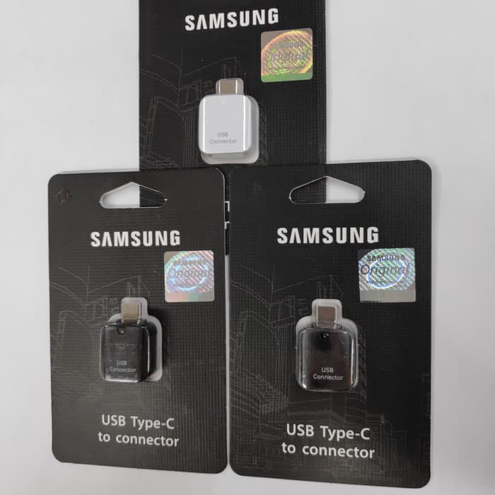 Original samsung Type C USB ke Usb connector OTG kit konektor Tipe C