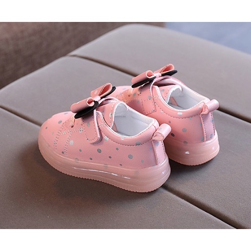 Qeede_Store SEPATU ANAK PEREMPUAN CHIZY LAMPU LED SIZE 21-30 USIA ANTARA 1-4 TAHUN 4.9