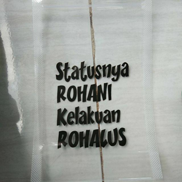 Standing Pouch Sablon 12x20