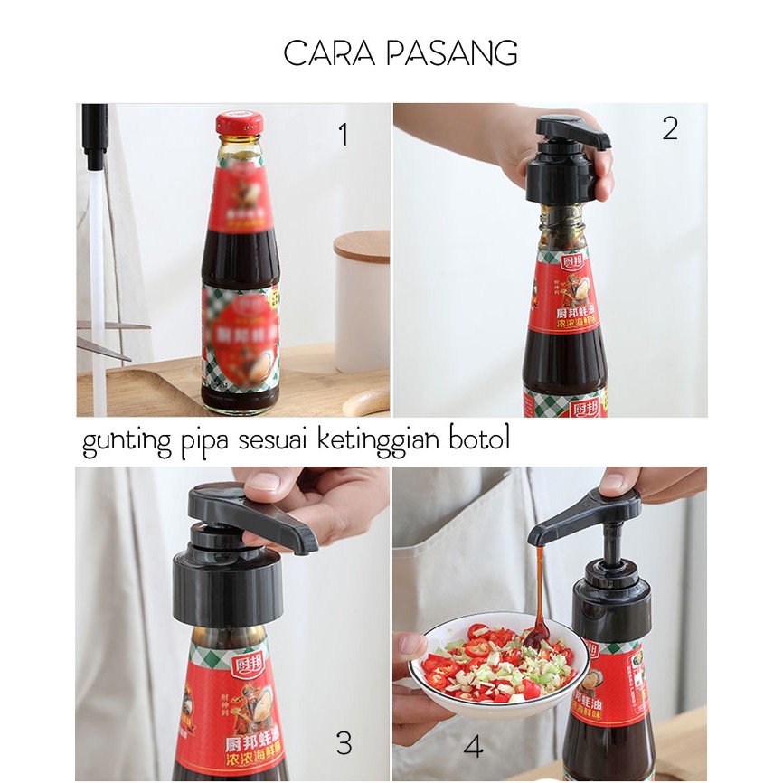 MM-146 Alat Tekan Saus Oil/Pompa Tekan Saus Oil Kecap bahan food grade