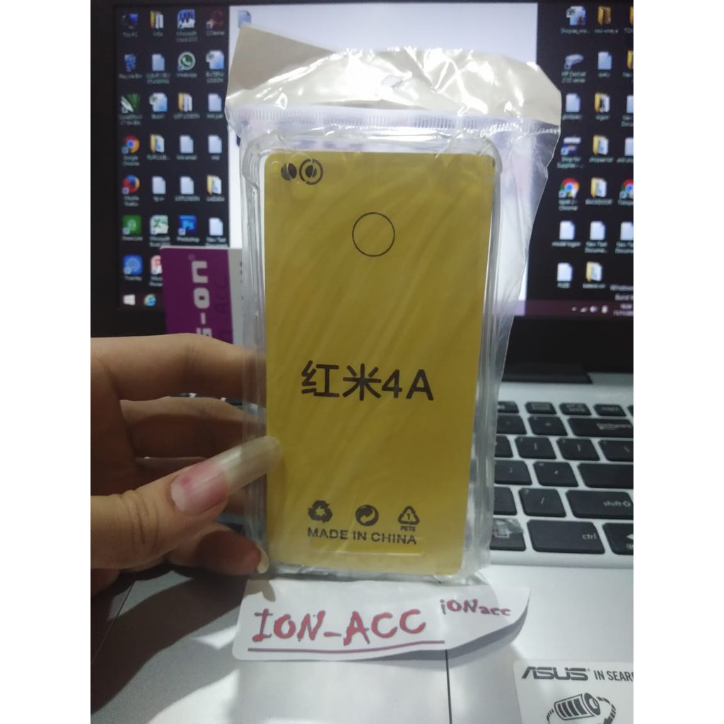 CASE ANTICRACK REDMI 4A SILIKON ANTISHOCK BENING