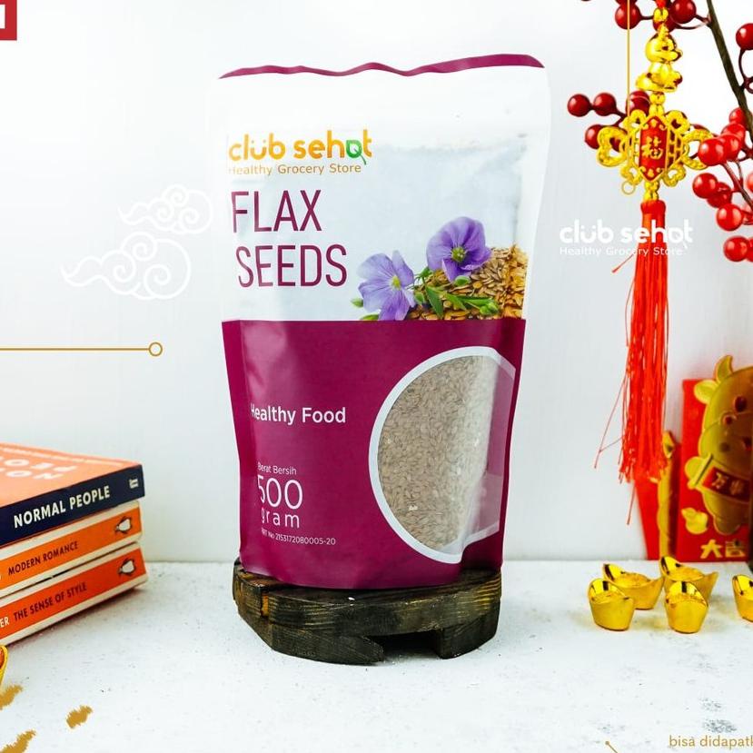 

✨TERBARU✨ CLUB SEHAT - Flaxseed Canada, 500gr murah