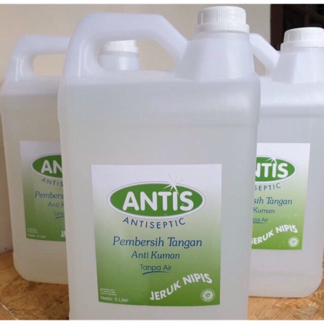 Antis hand sanitizer antiseptic 5liter
