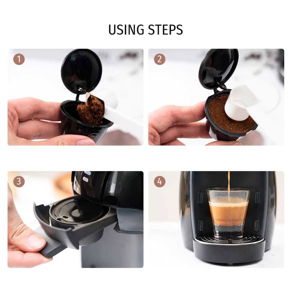 TD - RUM ICafilas Capsule Upgrade Version 3PCS for Nescafe Dolce Gusto - F457