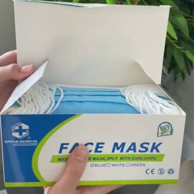 Masker Bedah 1 box isi 50pcs