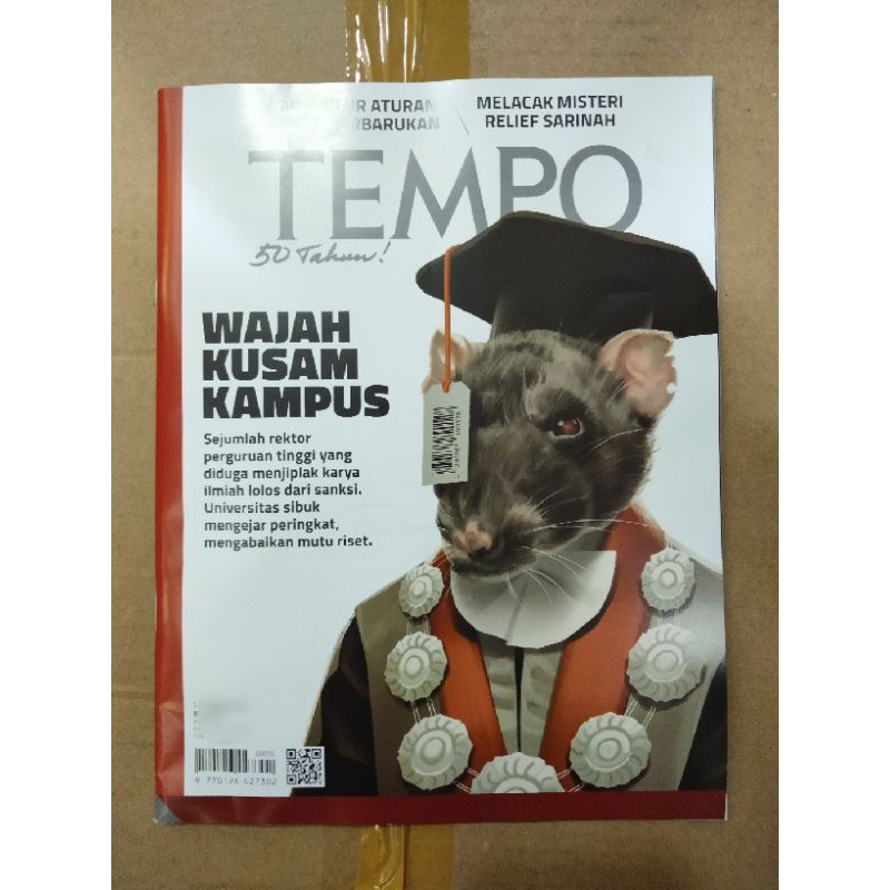 MAJALAH TEMPO TERBARU EDISI 1 - 7 Februari 2021