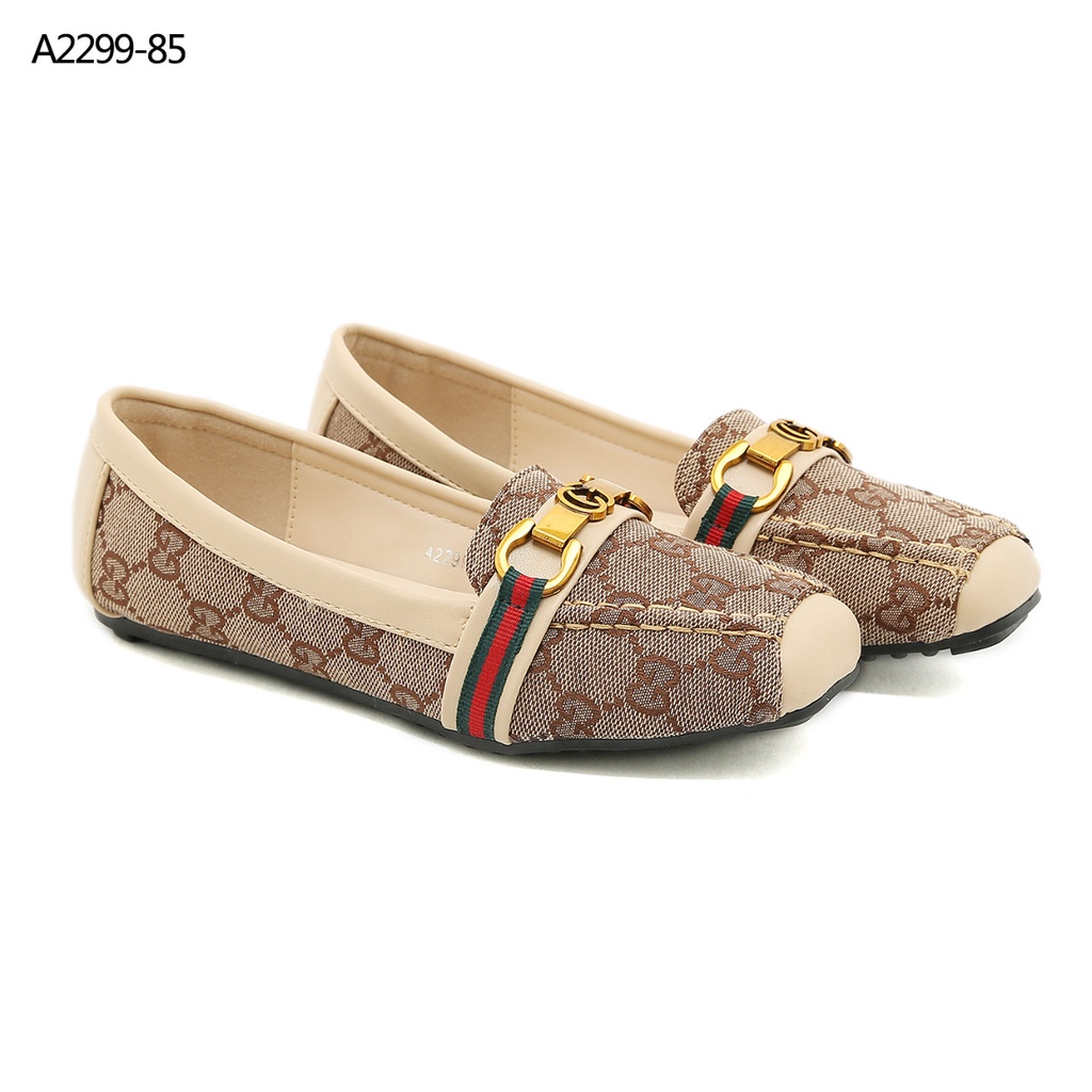 Canvas Flat Shoes  #A2299-85