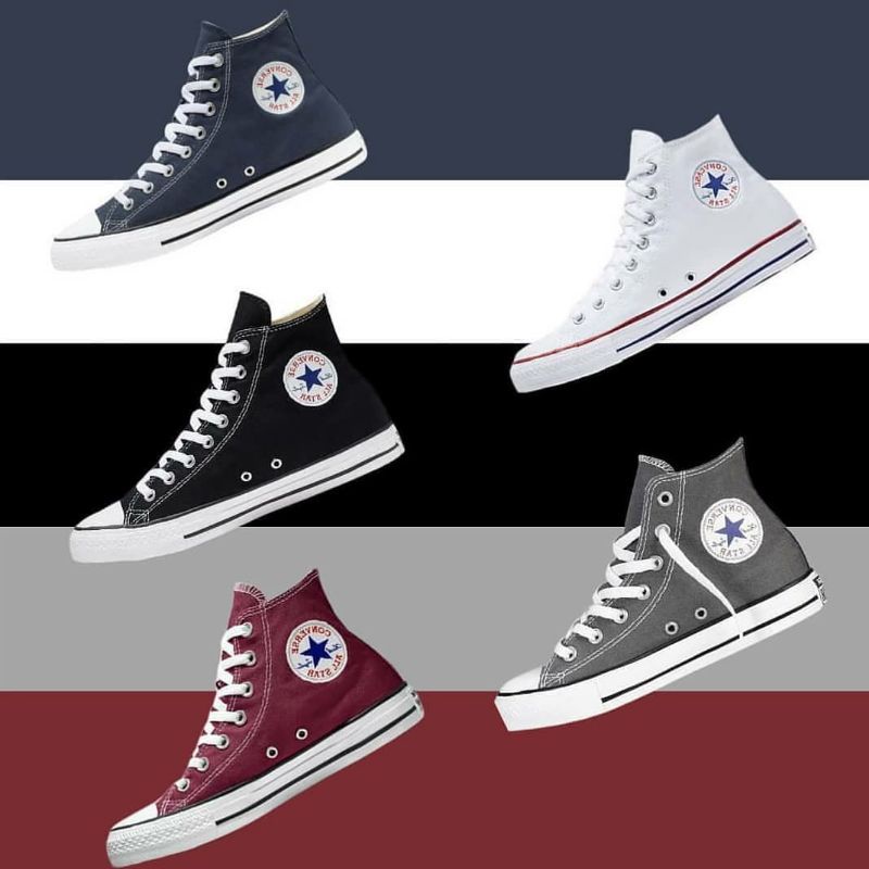 ⭐COD SEPATU SNEAKERS PREMIUM IMPOR VIETNAM SEPATU CEWEK HIGH SEPATU BOOTS COWOK SEPATU TINGI SNEAKER