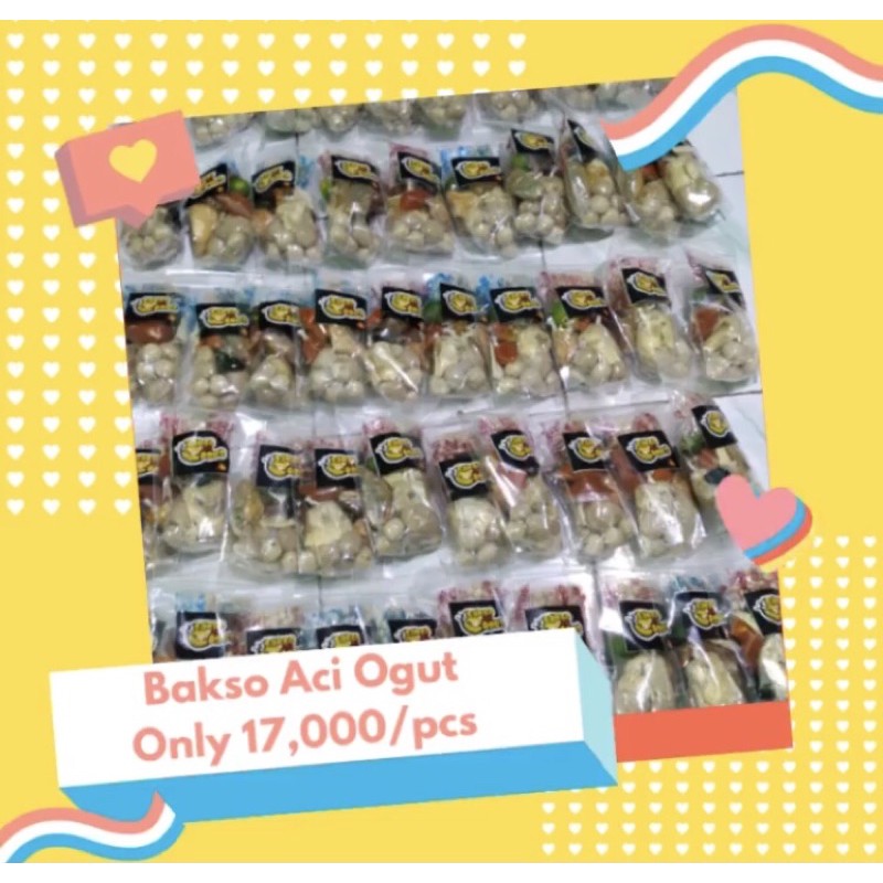 

Bakso aci ogut