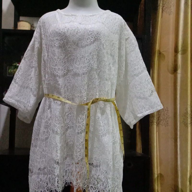 Kebaya Kurung /Atasan  Brukat Jumbo XXL Ld 120 cm