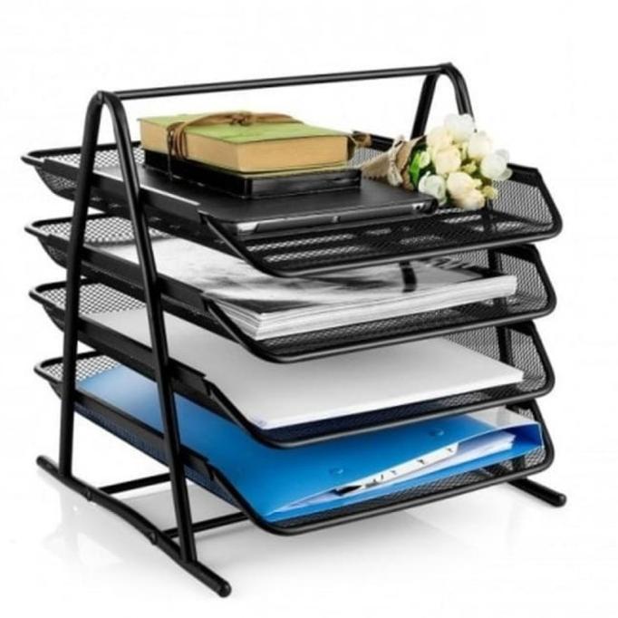 

HOTLIST dokumen tray 4 tingkat / dokumen tray / rak dokumen 4 tingkat