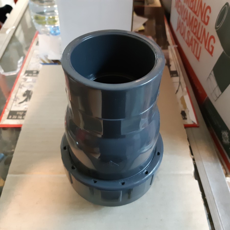 Ball Check Valve Hershey 1 1/2" inch 1.5" 1,5" Taiwan pvc POLOS/ DRAT