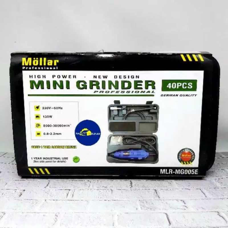 MINI GRONDER BOR CUNER BOR UKIR MOLLAR 40PCS FULLSET