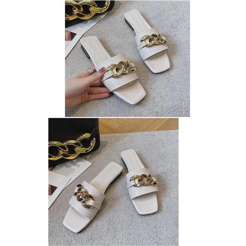 (LOLI-JKT) SD-288 SANDAL DEWASA CEWEK / SANDAL WANITA 35-40 MOTIF RANTAI