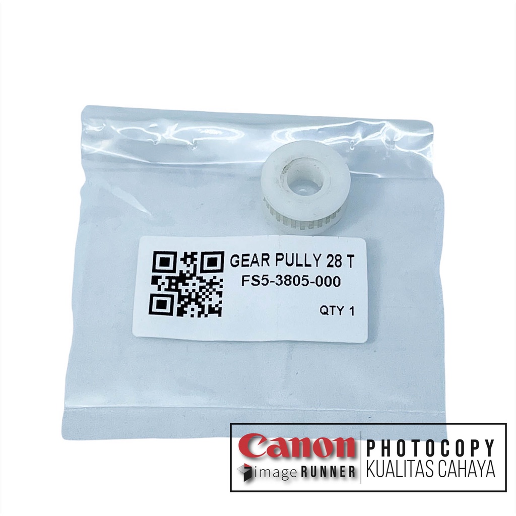 Gear Pulley 28T Timing Belt Pemanas IR 5000/6570/5075 FS5-3805 Lokal