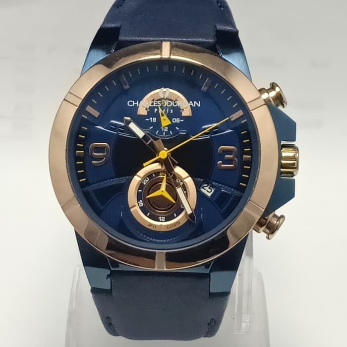 jam tangan pria sport merk CHARLES JOURDAN CJ 1076 / 1046 | HAWAII