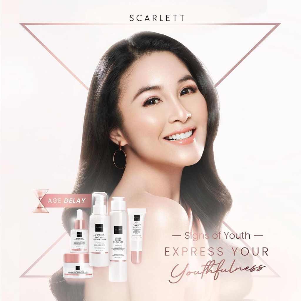 ★ BB ★ Scarlett Whitening Age Delay SERIES Anti Aging | Cleanser - Toner - Serum - Eye Serum - Moisturizer