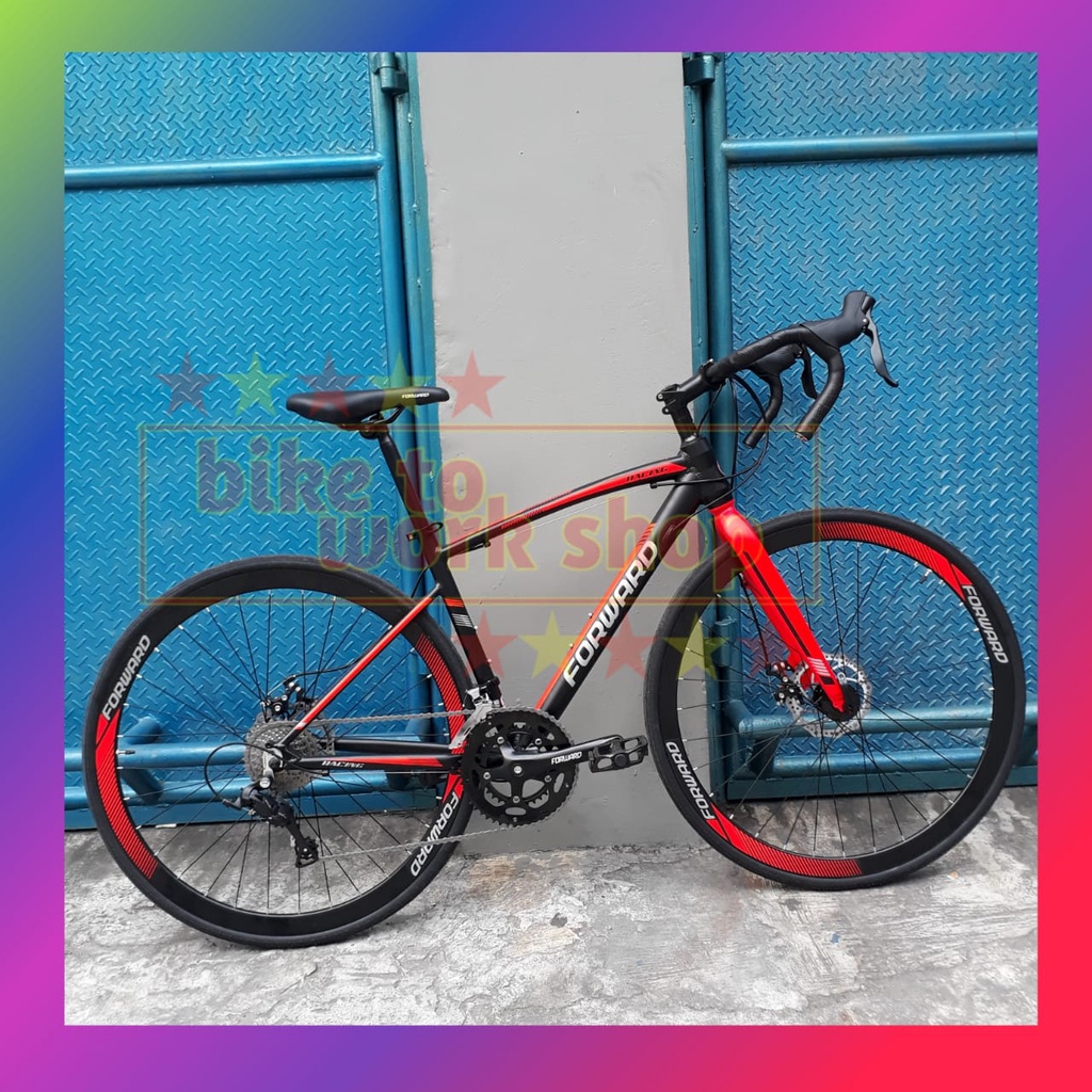 SEPEDA BALAP ROADBIKE FORWARD 700C 18 SPEED ALLOY
