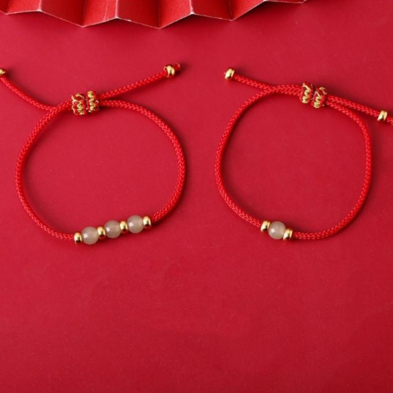 Gelang Tali Warna Merah