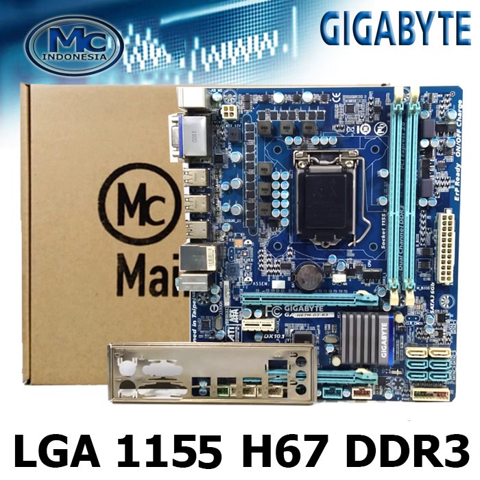 Mainboard MOBO H67 LGA 1155 Gigabyte