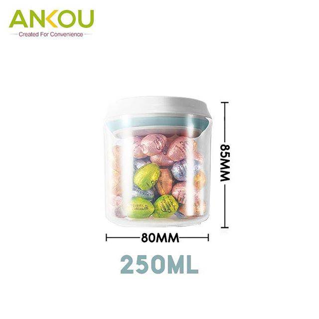 Ankou - Toples Air Tight Round 250ml / 2000ml / 1500ml