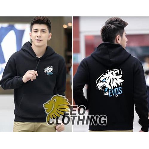 Jaket Hoodie Evos Gaming Ml Mobile Legend Jacket Distro Sweater Pria Jumper Laki Wanita Fleece Polos