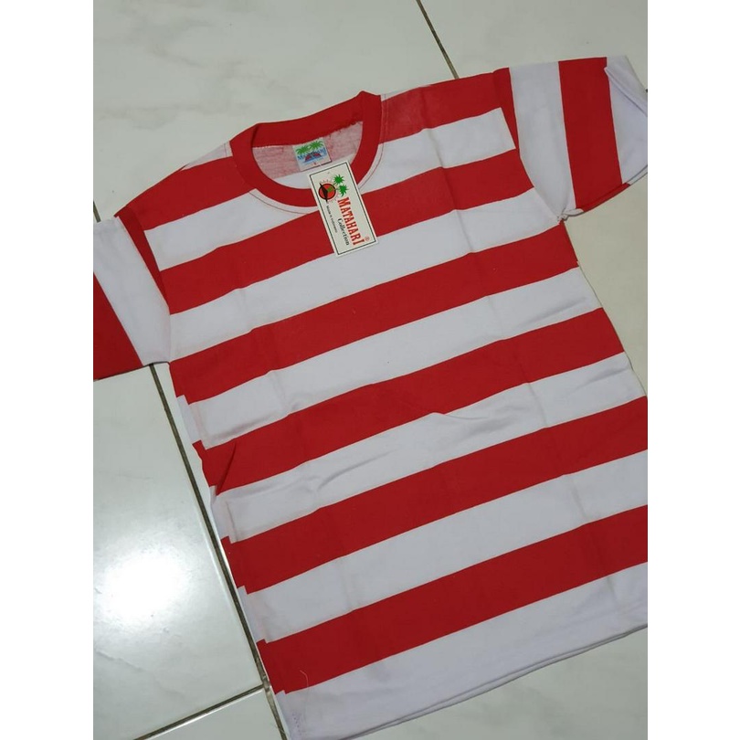 kebaya wanita kaos khas madura sakera | baju adat madura barong | kaos reog lurik lorek oblong merah