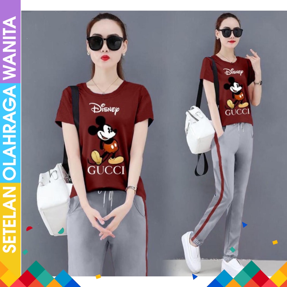 ARMY SET LEGGING Baju Senam Wanita Baju Zumba Original Legging Zumba Yoga Aerobic Import Setelan B