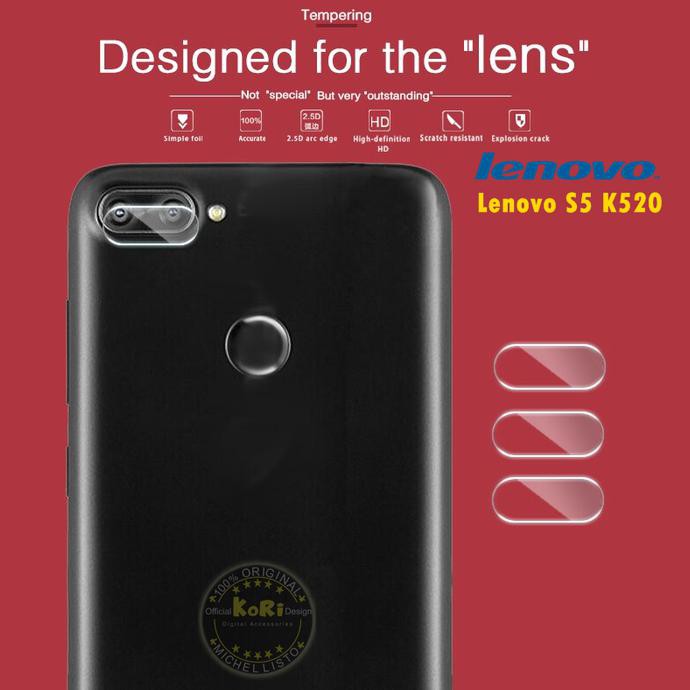 DIAOCHAN_STORE LENSA KAMERA HANDPHONE PELINDUNG KAMERA LENOVO S5 K520 CAMERA LENS REAR BENING