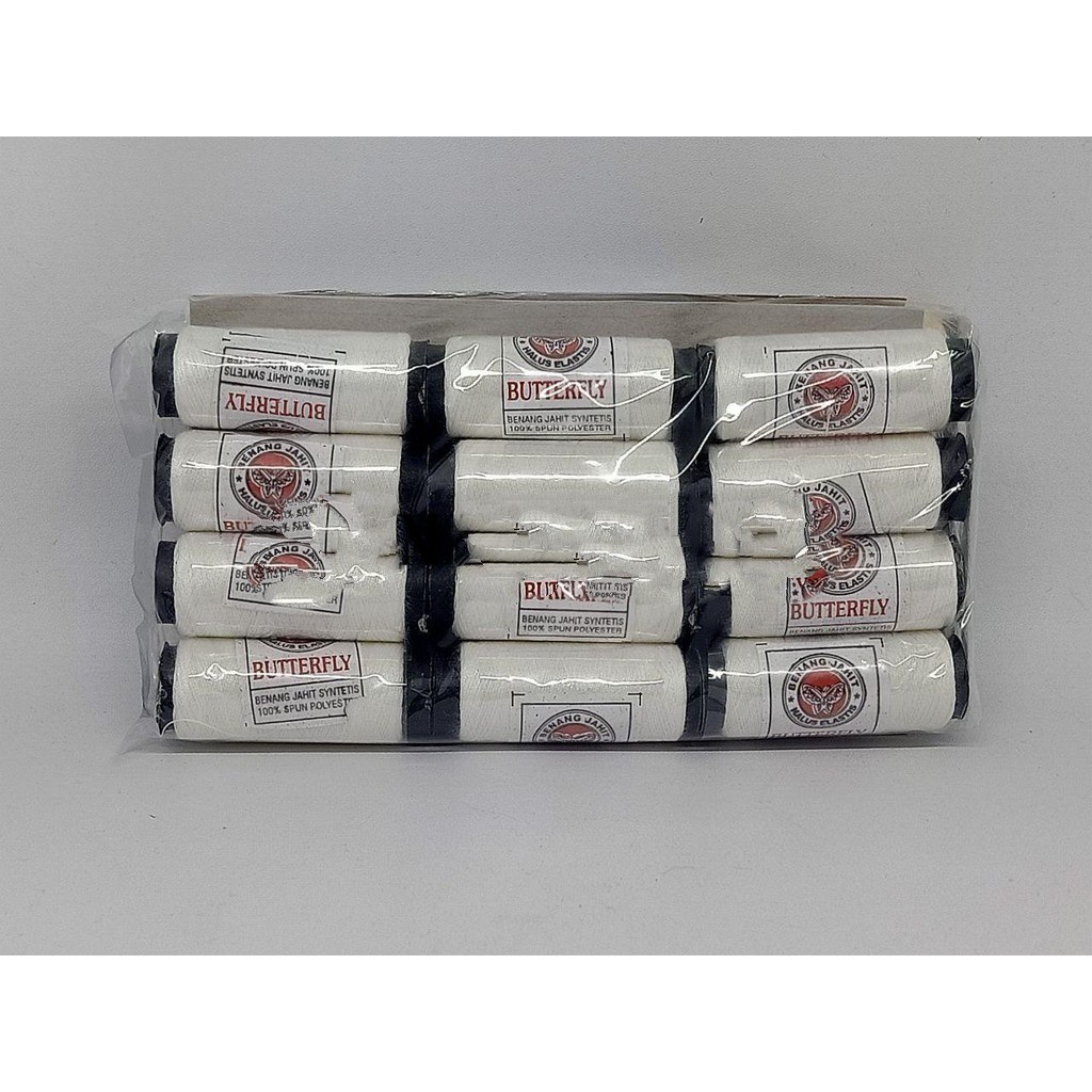 Benang Jahit Polyester 40/2 CONES yard Satuan - BENANG HALUS