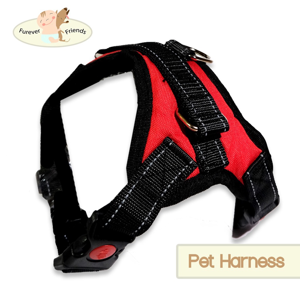 HARNESS ANJING TALI ANJING HARNESS ANJING BESAR MEDIUM ANJING ROMPI ANJING