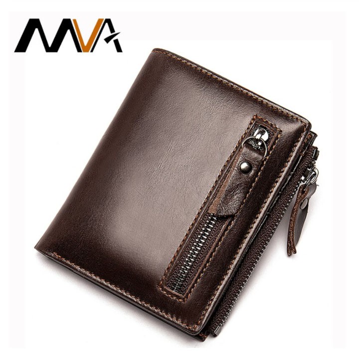 [ORIGINAL] MVA Dompet Pria Kulit Sapi Asli Genuine Leather Import Original Premium