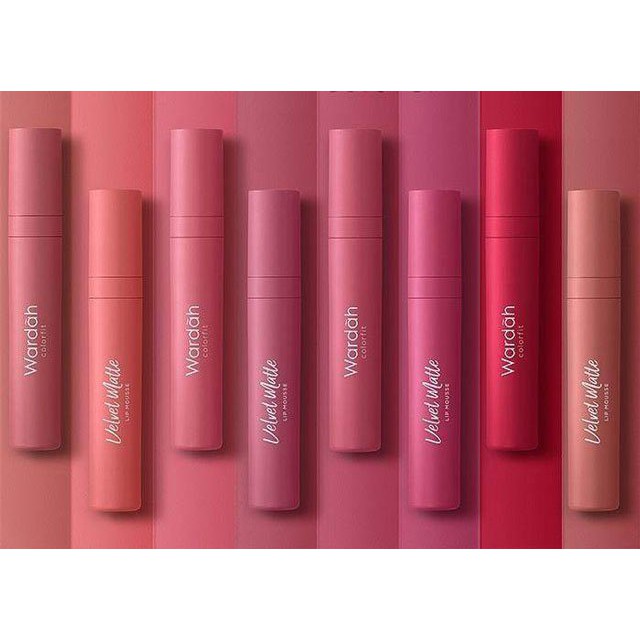 WARDAH Lip Cream Velvet Matte Lip Mousse