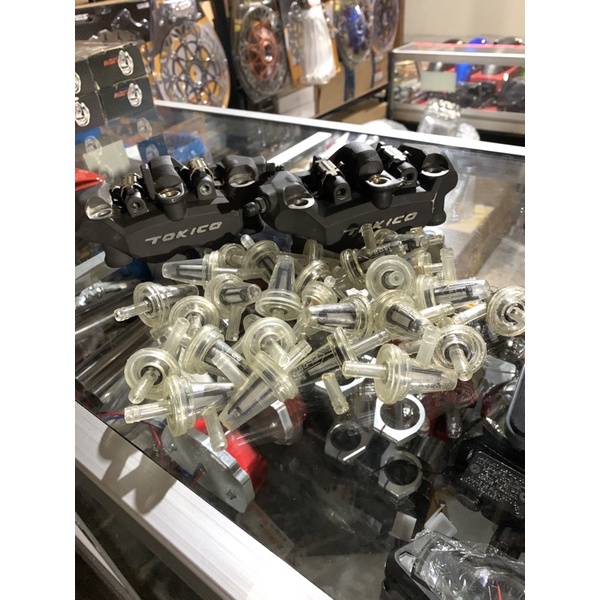 filter bensin transparan