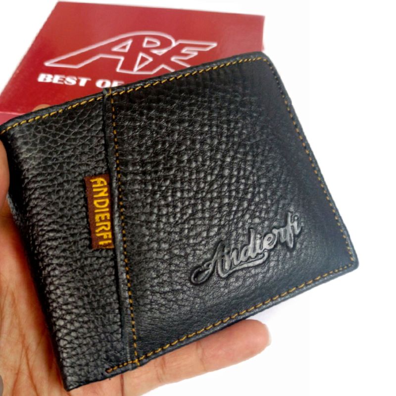 dompet pria kulit asli original lipat dua arf