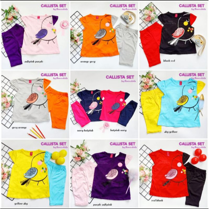 

CALLISTA SET BIRD SERRIES