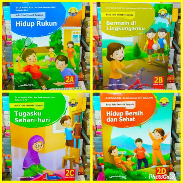 Buku Tematik Yudhistira 2A-2D Kelas 2 SD/MI