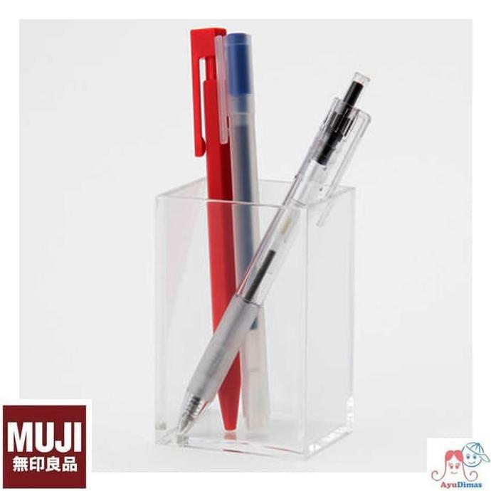 

Office & Stationery | Document Organizer | Muji Acrylic Pen Stand - Tempat Organizer Pensil /Pen Berdiri | Best Seller