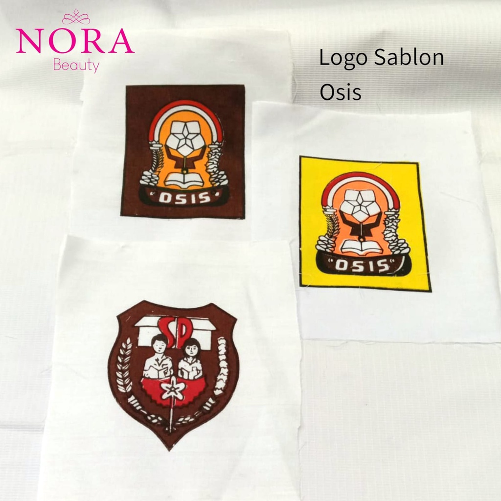 Sablon Sekolah SD / Sablon SMP / Sablon SMA | Logo Sablon Osis //murah