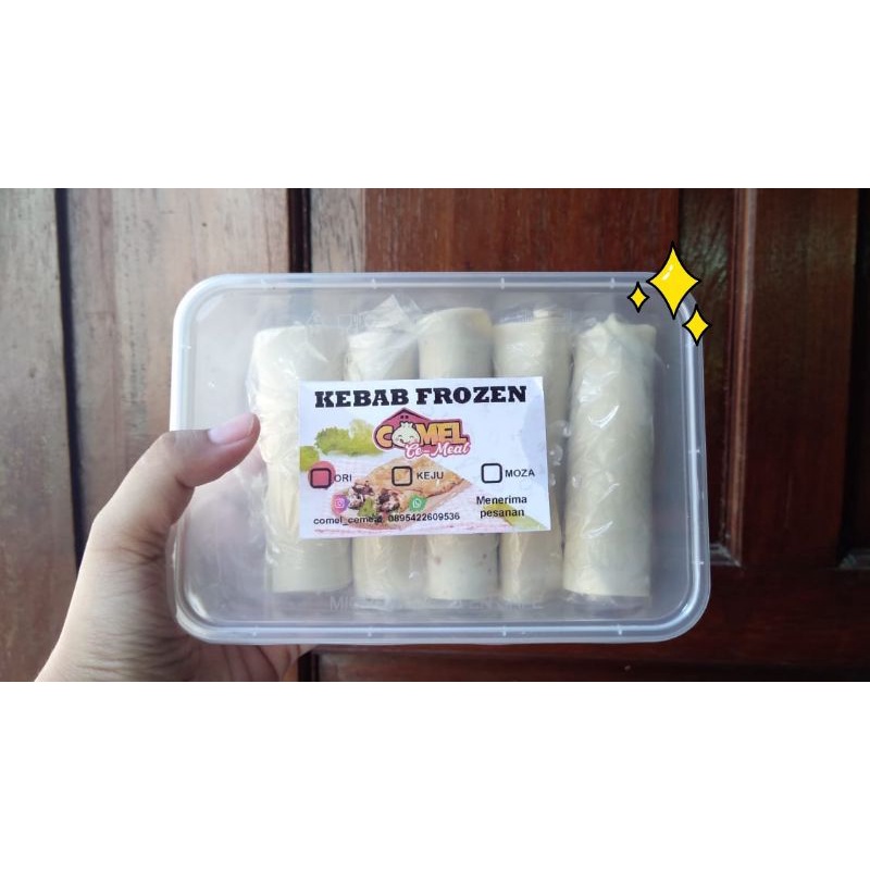 

KEBAB FROZEN MINI SAPI TORTILA GURIH TIDAK ALOT HALAL isi 10 pcs