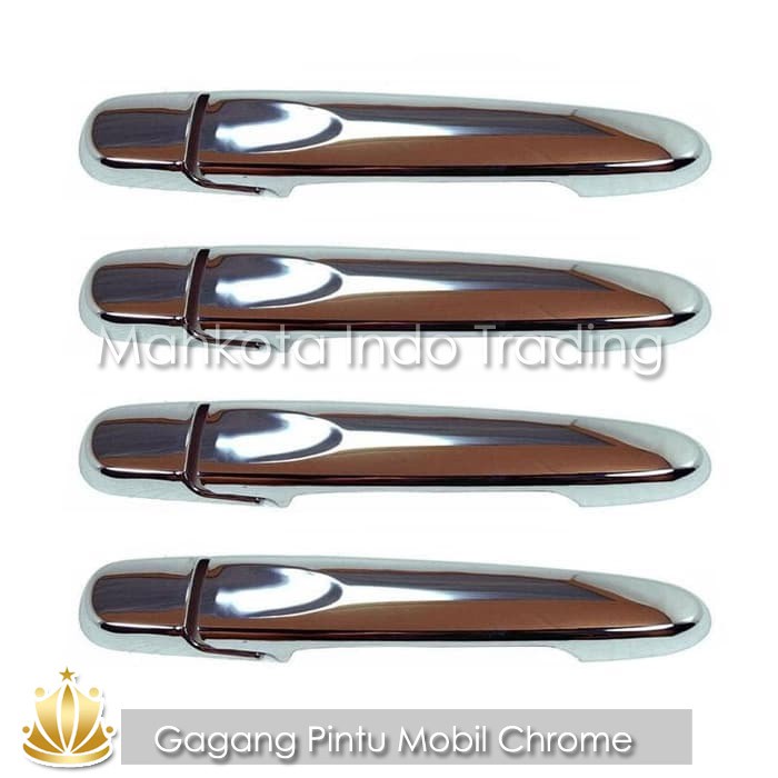 Cover HANDLE SAJA Gagang Pintu Mobil CALYA SIGRA Luxury Chrome