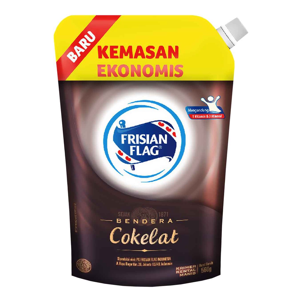 

FRISIAN FLAG BENDERA COKELAT KEMASAN EKONOMIS 545G