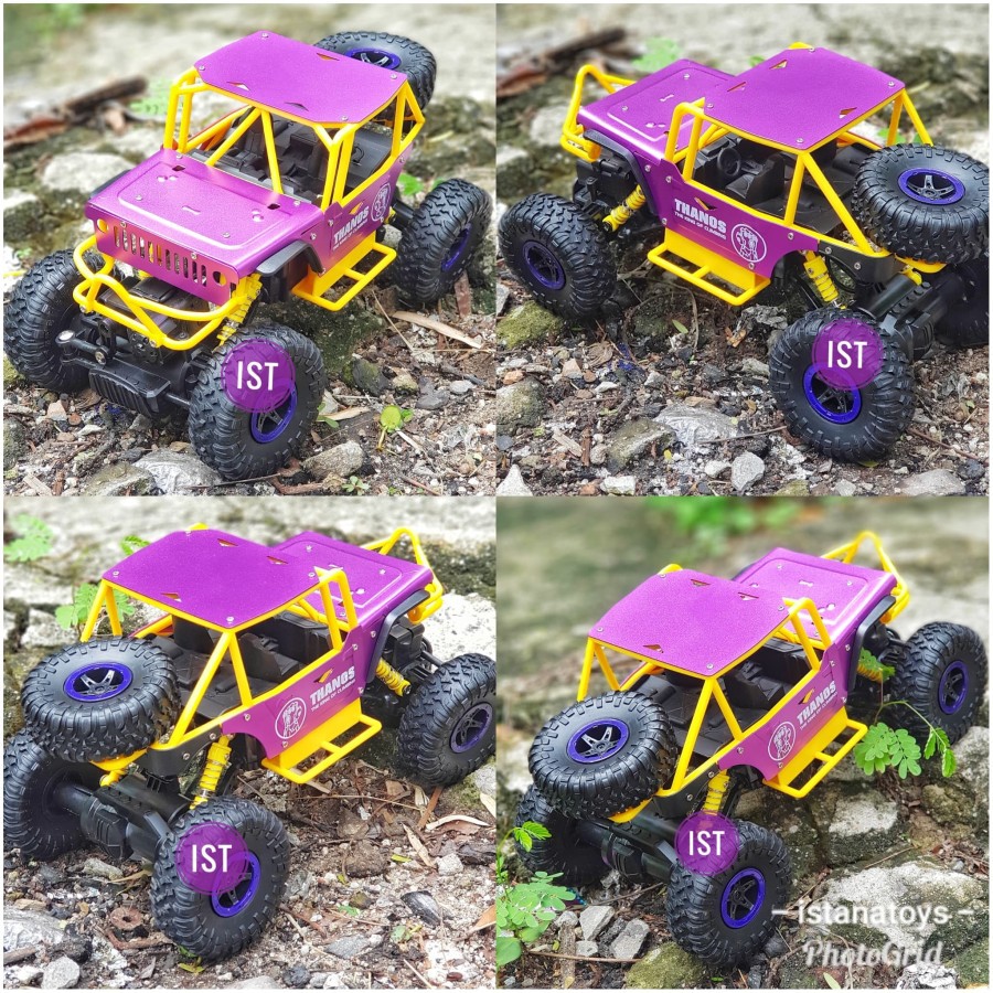 MWN.TOYS  RC Mobil Avenger Rock Crowler 4 x 4 THANOS UNGU BESAR No.SW210026