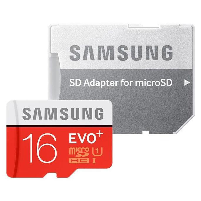 Samsung EVO Plus MicroSD HC 16GB Micro SD Memory Card 16 GB Class 10