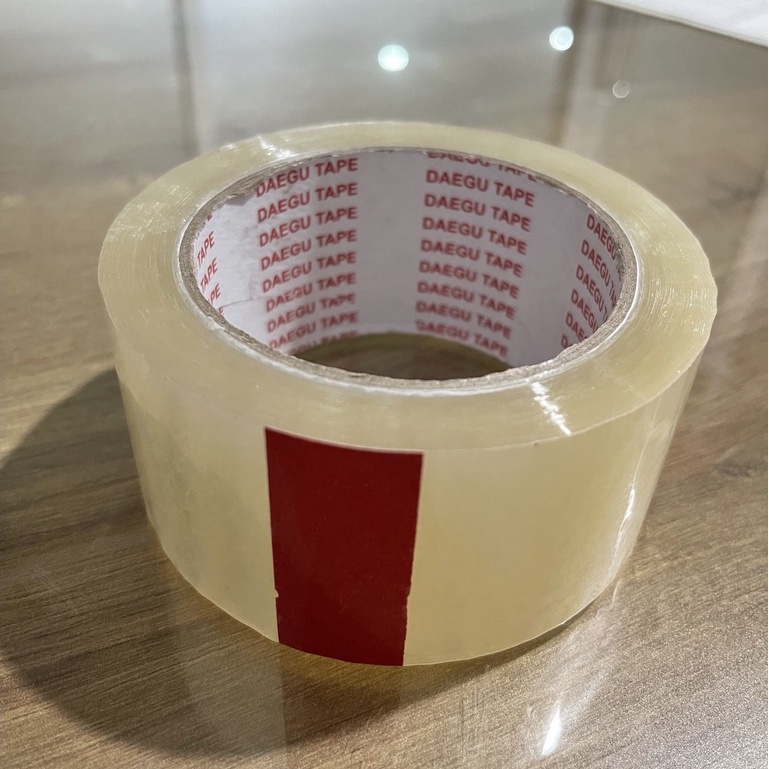 

DAEGU Lakban Isolasi Solasi Bening / Cokelat OPP 2 inch (48mmx90yd) OPP Tape panjang 90 yard murah berkualitas