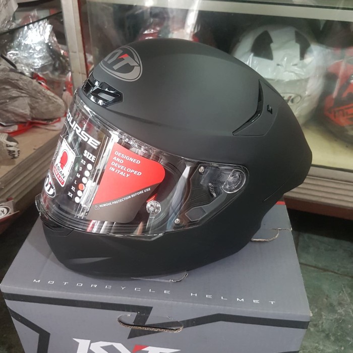 kyt TT course black doff